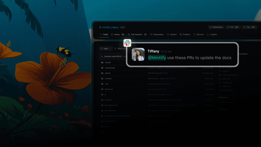 Introducing the Mintlify Agent to write documentation with AI