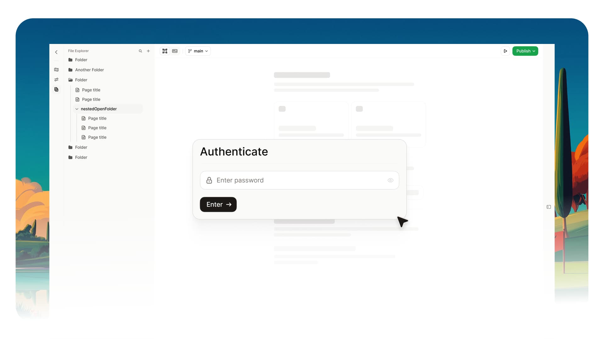 Mintlify authentication