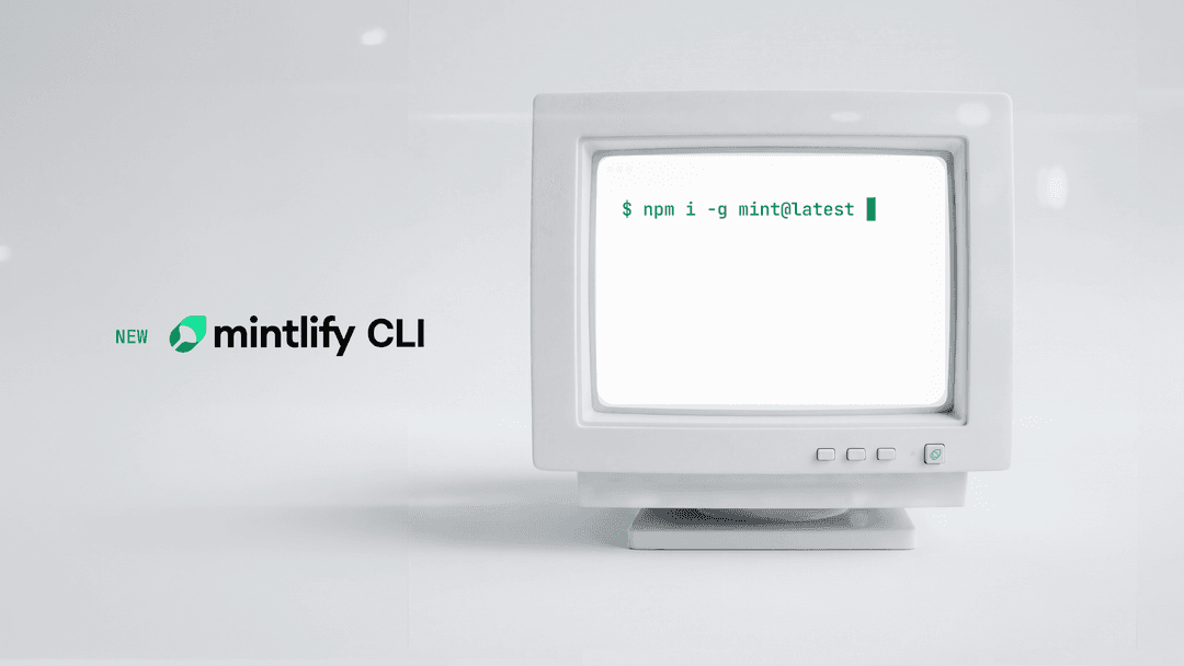 The improved Mintlify CLI