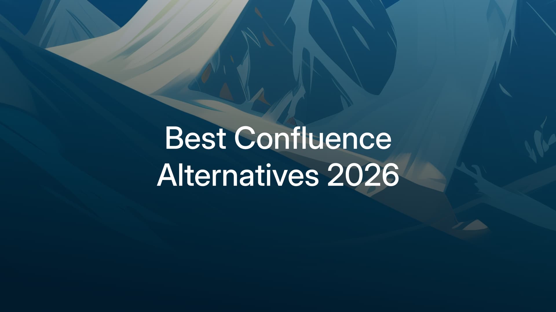 Best Confluence Alternatives 2026