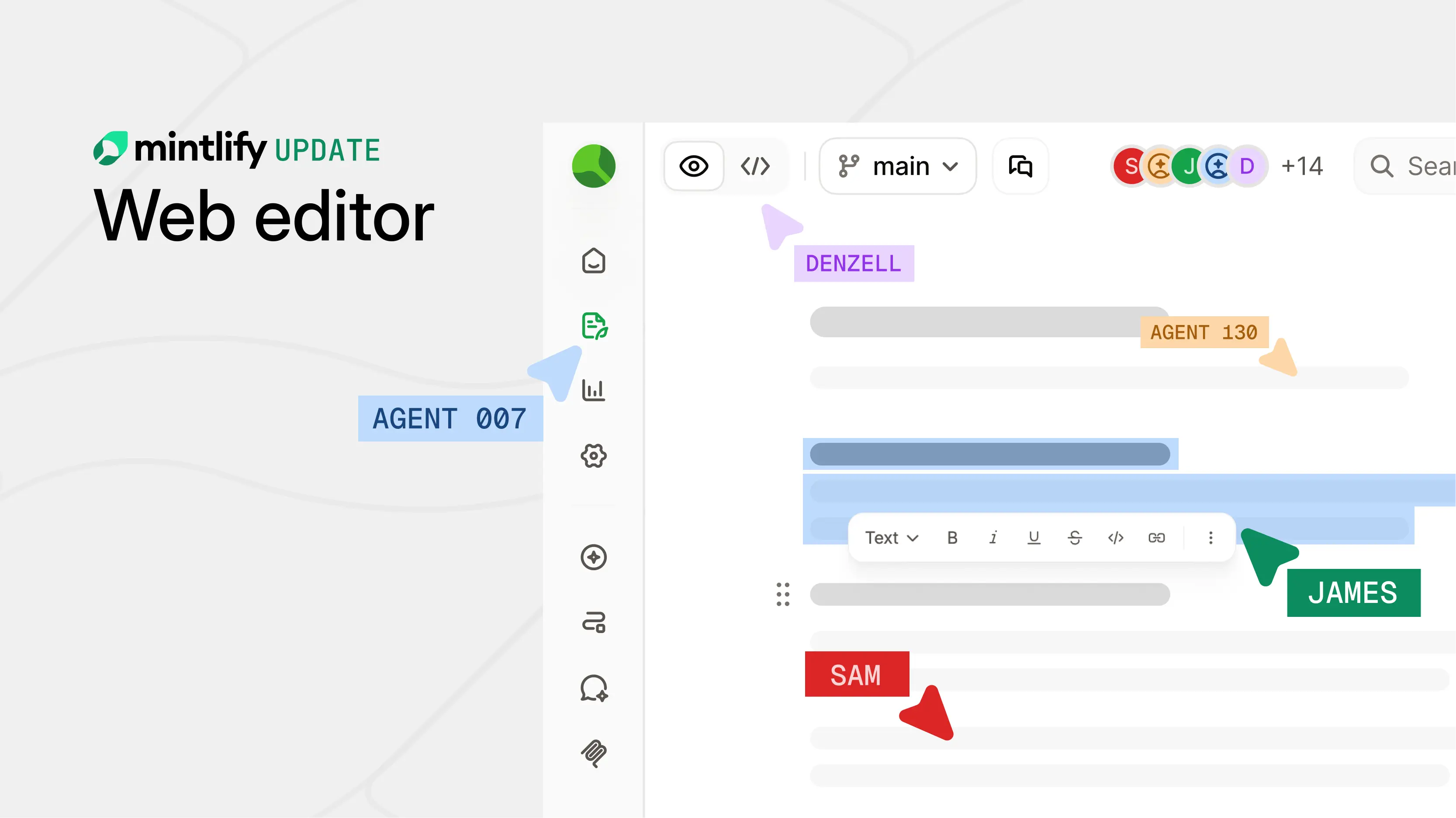 Introducing the collaborative editor built for teams and agents