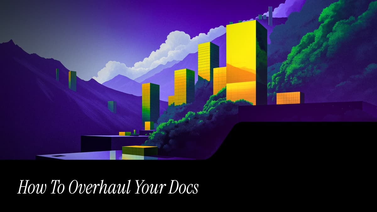 How to audit and overhaul your software documentation