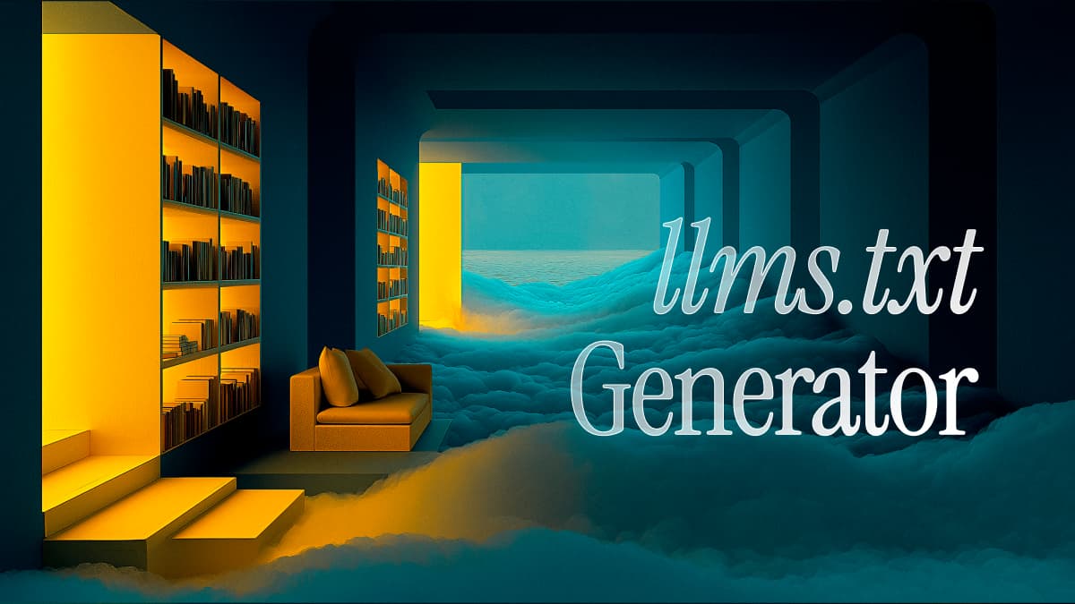 How to generate llms.txt