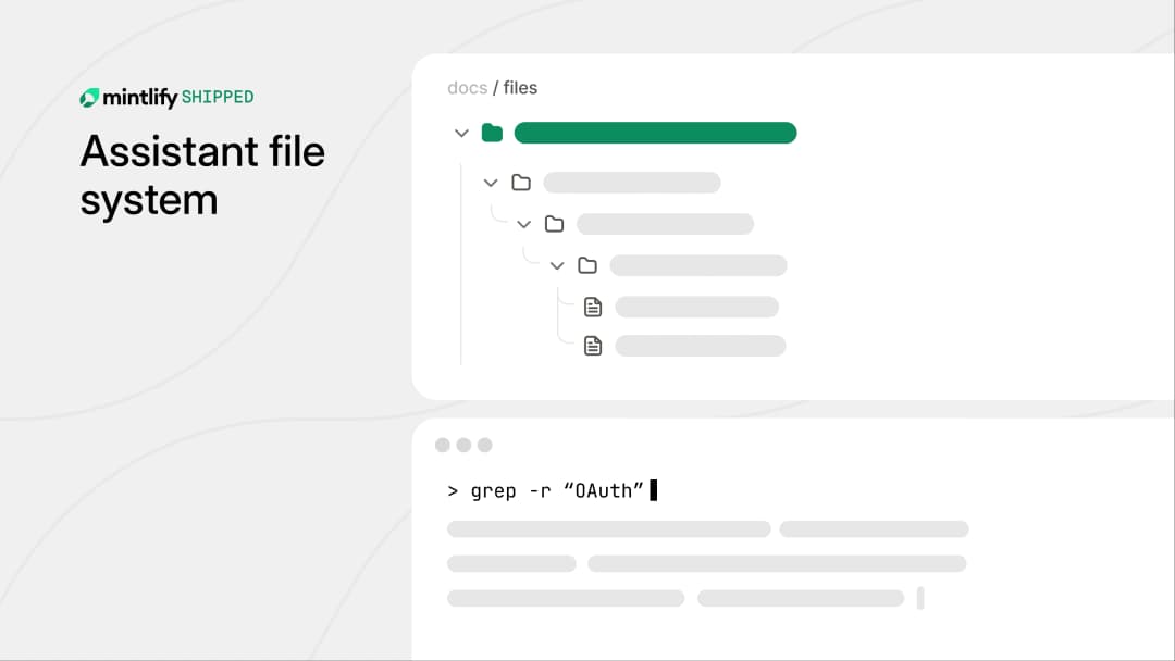 How we built a virtual filesystem for our Assistant