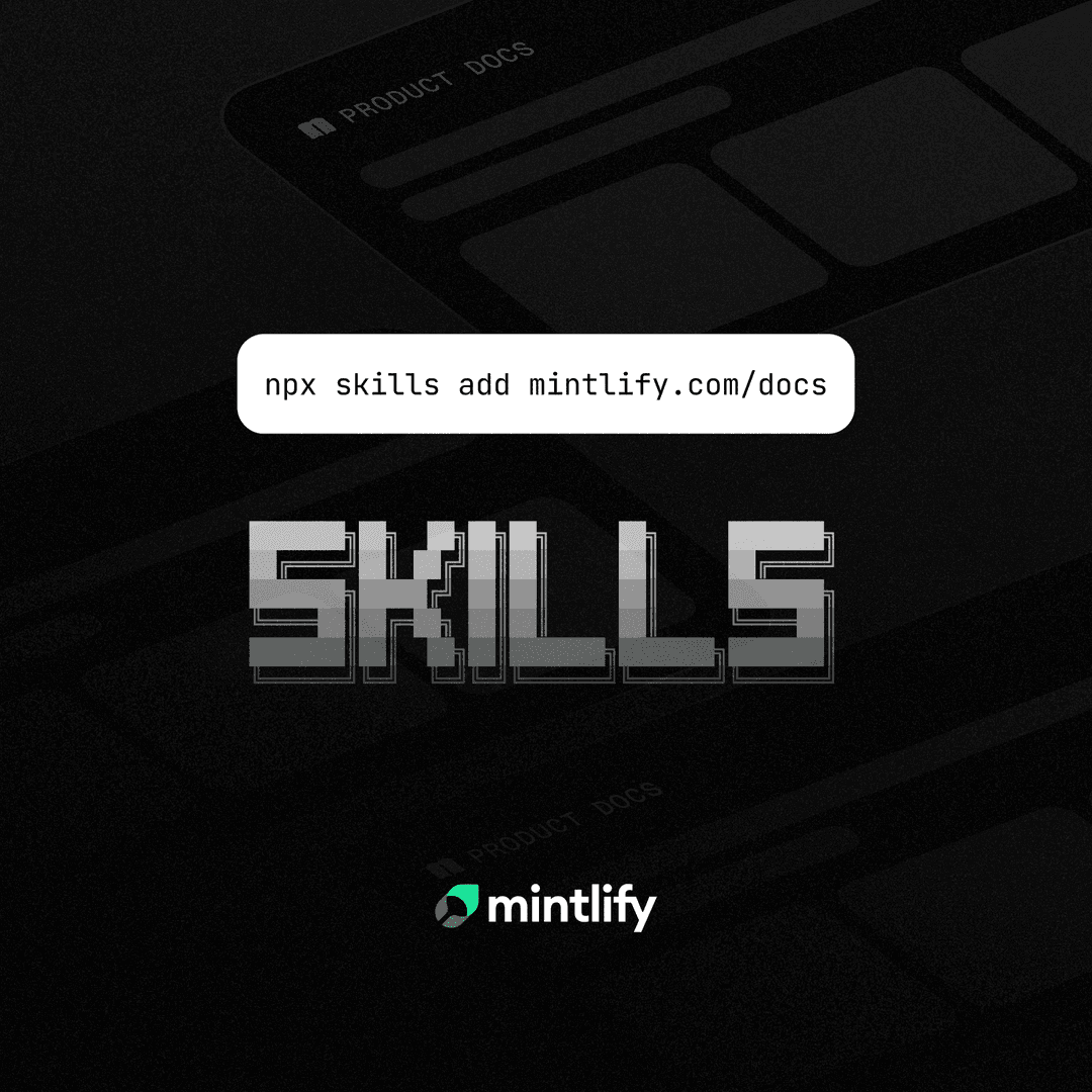 Your docs are now discoverable by agents
