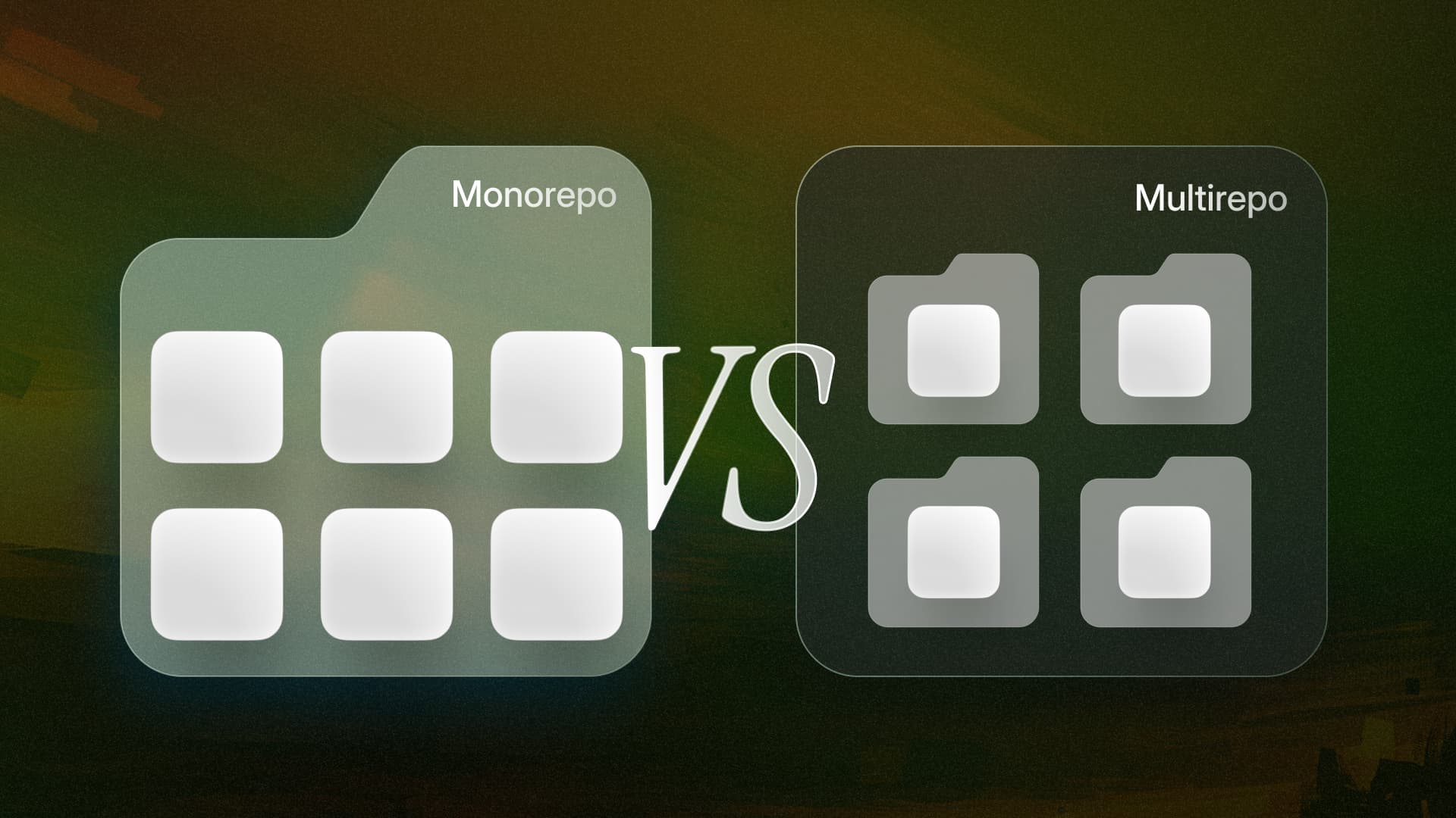 When do you really need a monorepo?