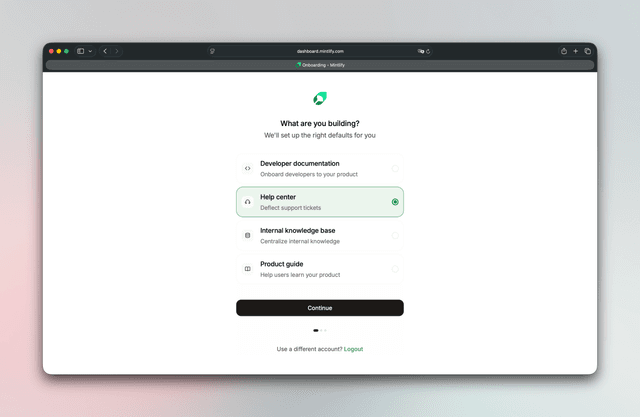 Introducing the Mintlify Help Center Starter Kit