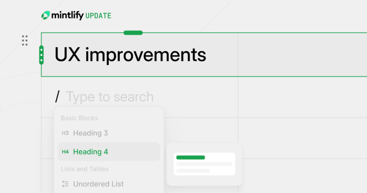 22 UX improvements to the web editor