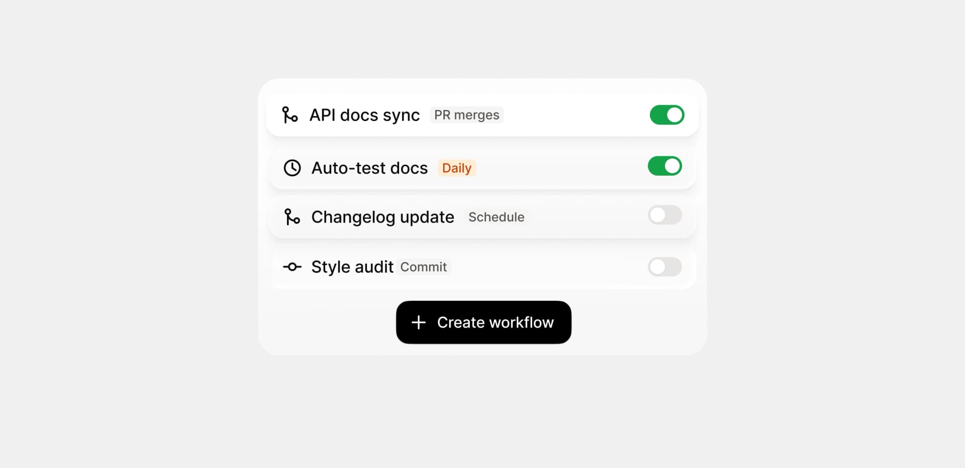 Introducing the next step towards self-updating docs