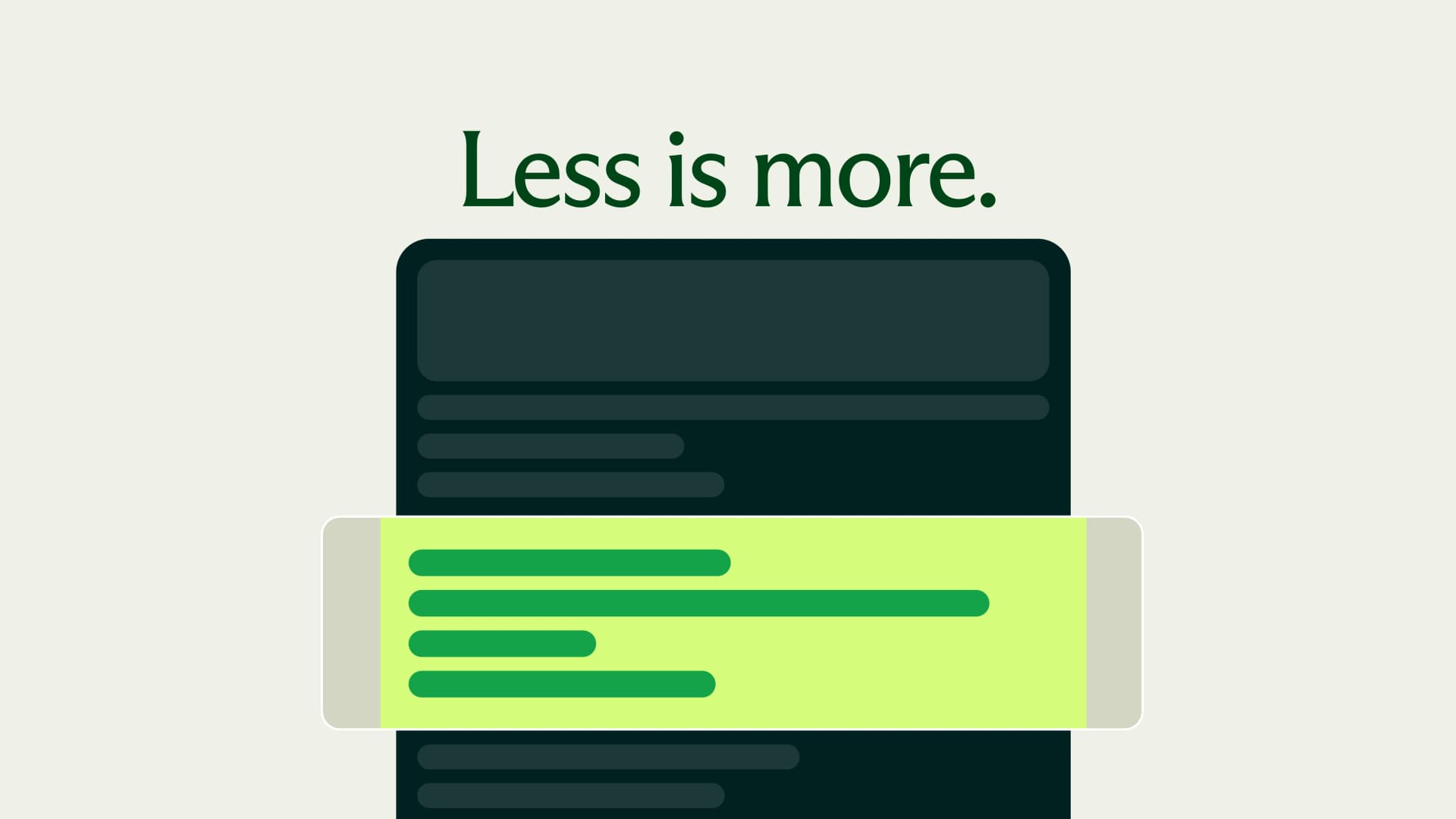 Less is more: Improving editor performance