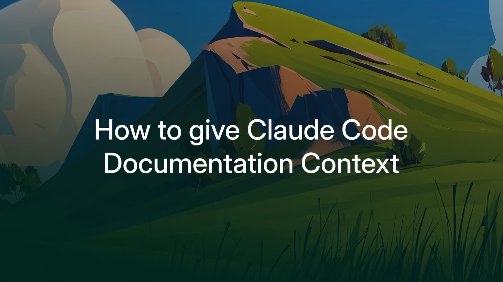How to give Claude Code up-to-date documentation context