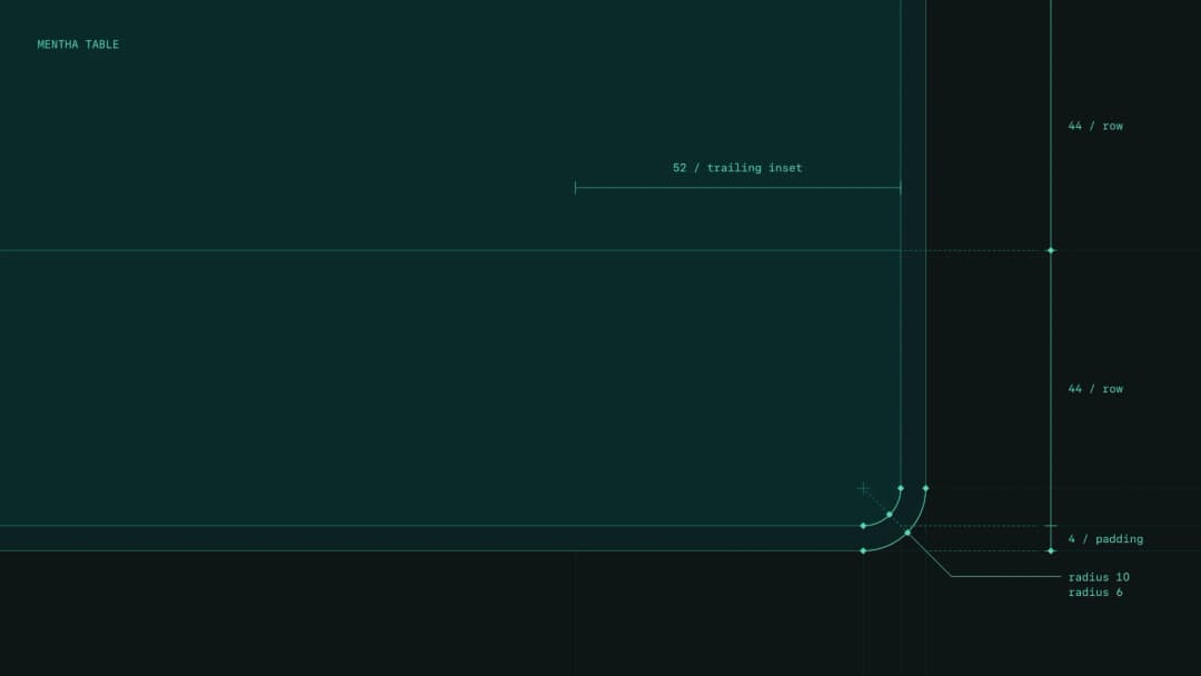Inside Mentha, Mintlify's new design system