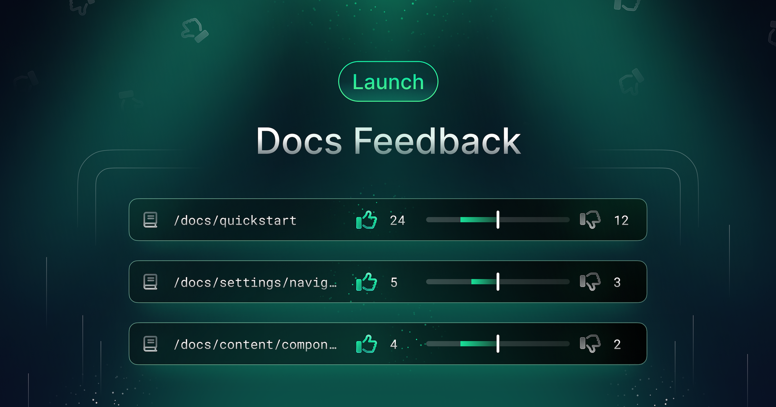 Launch Week Launch Week Day 2: Docs Feedback